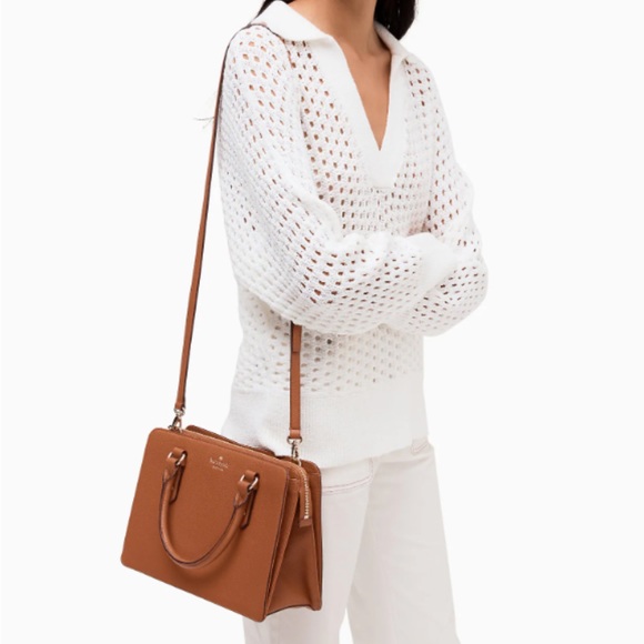kate spade Handbags - NWT Kate Spade Brown Mulberry Satchel Crossbody Bag